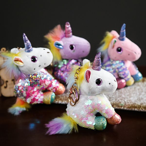 

красочные блестки животных серии плюшевые игрушки кулон, аксессуары для дома, сумка аксессуары брелок! подарок на день рождения девочки кукл