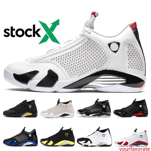 

stock-x men basketball shoes 14 candy cane thunder reverse black ferrar black gold university red blue suede varsity royal sport sneakers