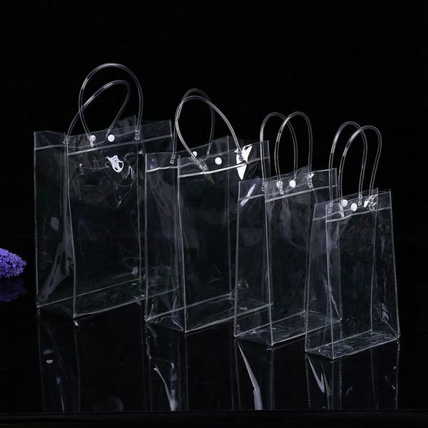 

s/m/l/xl eco-friendly cosmetic bag pvc transparent tote portable travel make up toiletry bags makeup organizer case