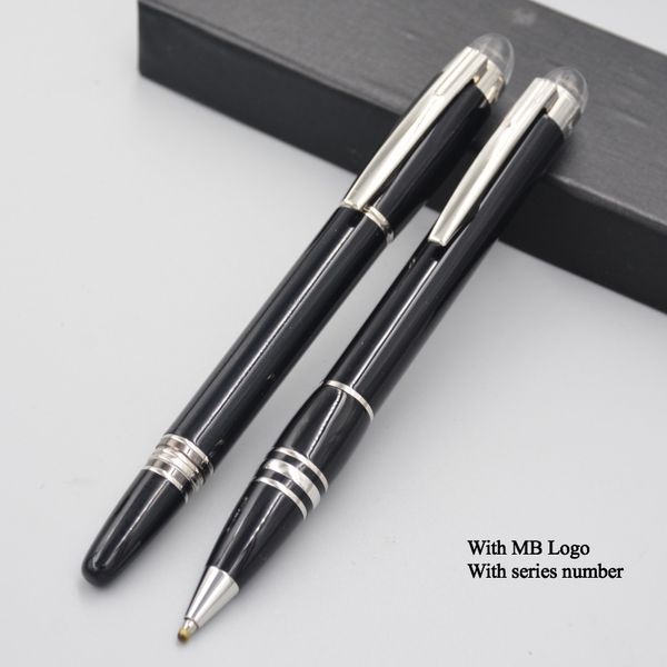 

Высококачественная серия черная смола Rollerball Pen MB ручки с хрустальной головкой шариковая ручка mb brand Hot Selling Luxury Writing подарочные ручки