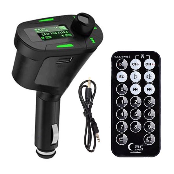 

fm transmitter modulator lcd bluetooth wireless in car mp3 player with usb/sd/card reader mmc slot and remote control for iphone android