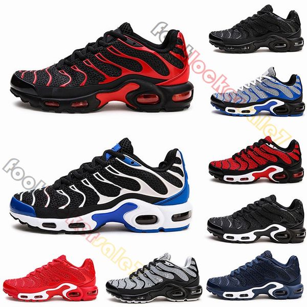 

2019 tn des chaussures kpu material tn running shoes black red tiger mens designer sneakers utility outdoor sports trainers size 13 shoes