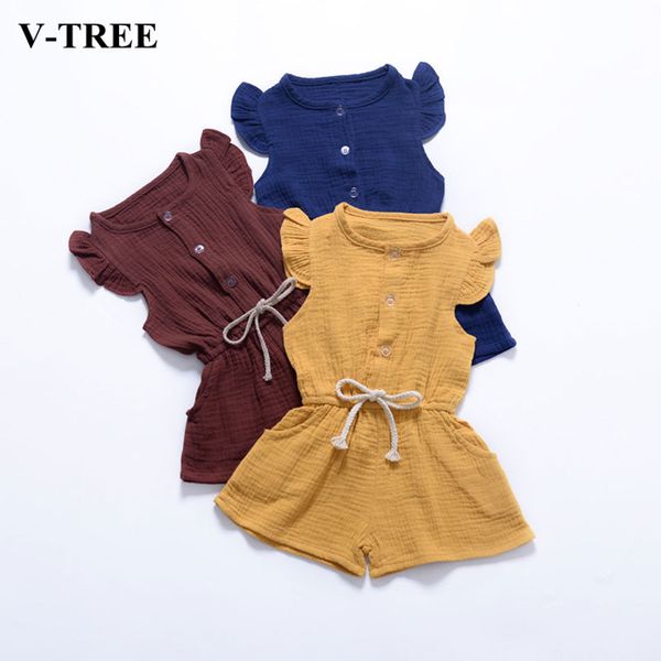 

летние дети комбинезон с коротким рукавом комбинезон для девочек конфеты цвет дети комбинезон девушки комбинезон малыша комбинезон одежда, Blue