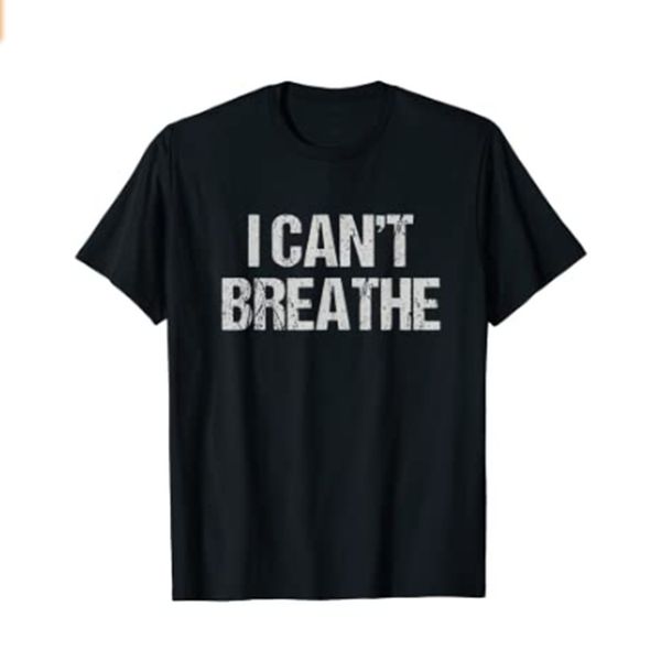 

i can't breathe protest t-shirt, Gray;blue