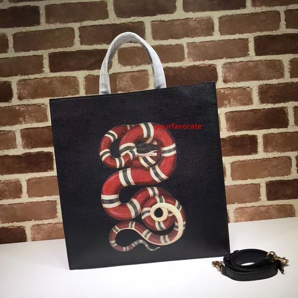 

2020 brand design letter embossing travel bag snake shoulder bag women genuine leather 450950 shopping tote bag