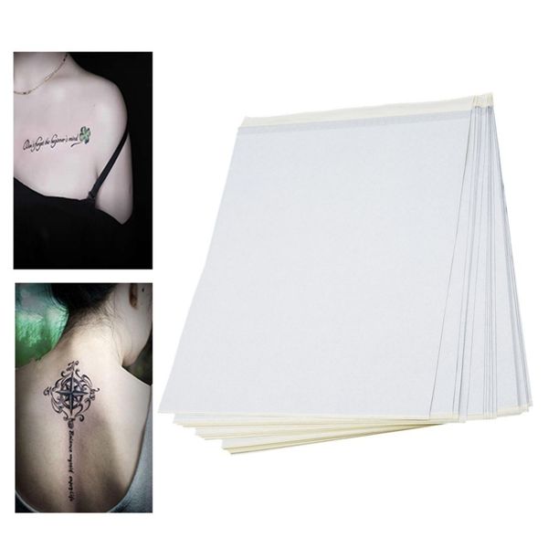 

tattoo transfer paper 25/20pcs 4 layers tattoo thermal carbon stencil transfer paper tattoo stencil copy tracing paper accessory