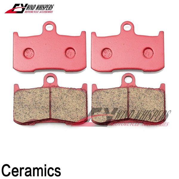 

motorcycle ceramic front brake pads for 125 (radial caliper) 2004-2007 nsf 250 r 2012-2013