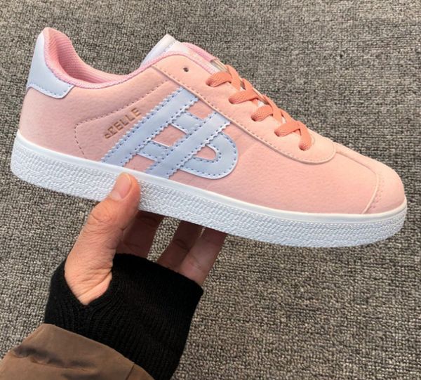 

fashion woman mens gazelle casual shoes superstar smith stan female flat bottom shoes women zapatillas deportivas mujer, Black