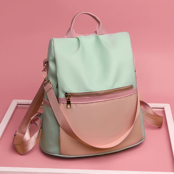 

ocardian backpack women girl large capacity simple stylish waterproof fashion travel leisure daypack for teenage backpack a26