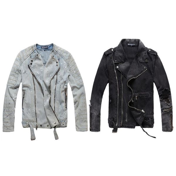 

designer jacket fashion coat men women denim coat casual designer jacket mens clothing size m-4xl, Black;brown