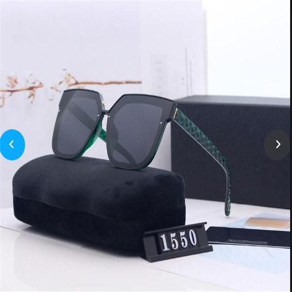 

luxury1550 men women brand sunglasses fashion oval glasses uv protection lens coating mirror lens frameless color plated frame with case, White;black