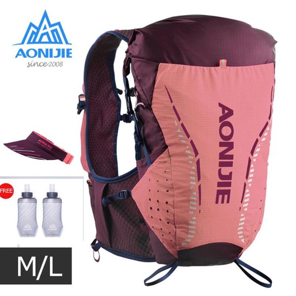 

aonijie ml size c9104 outdoor ultra vest 18l oft vest bag water bladder flask for hiking running marathon trail running maratho