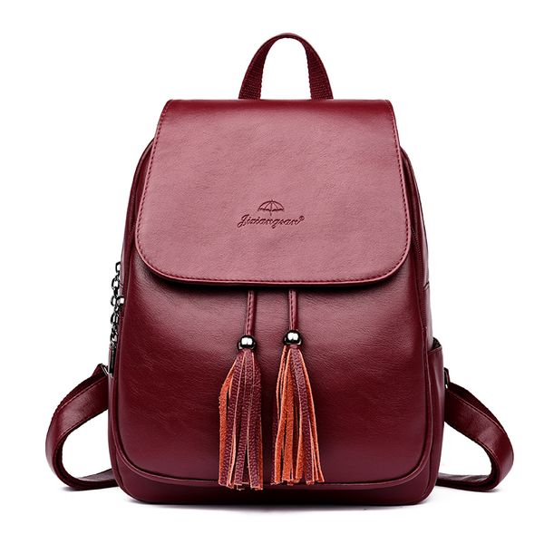 

fashion women backpacks women's leather backpacks female school backpack women shoulder bags for teenage girls travel back