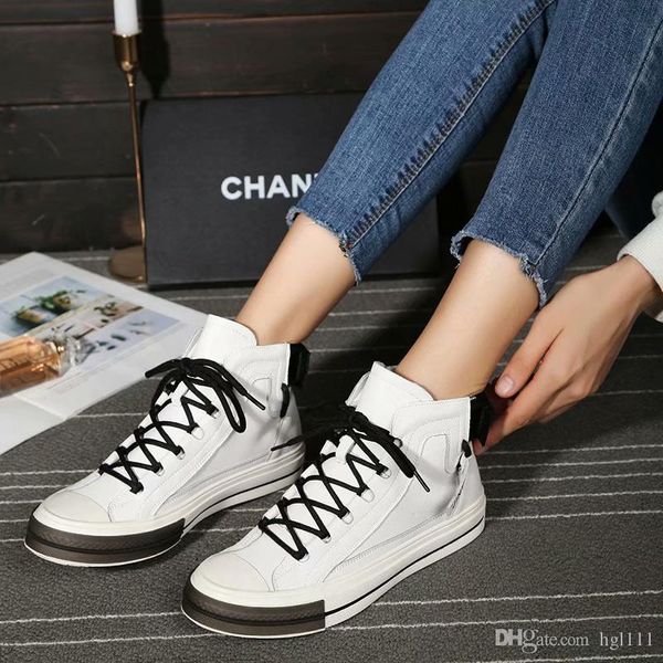 

new summer and autumn women's college wind wild sports casual belt flat skateboard fashion wild trend shoes small white shoes