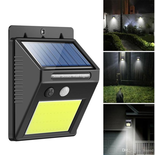 

48 светодиодный водонепроницаемый уличный настенный led solar night датчик света pir движения авто swith солнечная лампа крыльцо улица забор