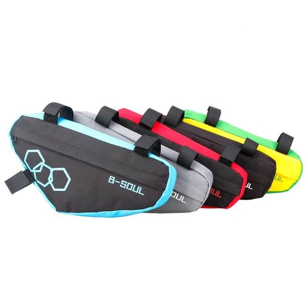 

mountain bike triangle bag bicycle frame front tube waterproof bags double-layer insulation storage item riding equipment