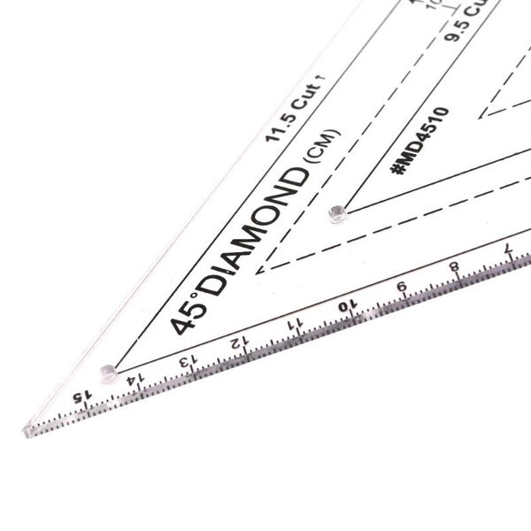 

sewing notions & tools scale cutting craft rule drawing ruler acrylic patchwork quilting rulers diy t, Black
