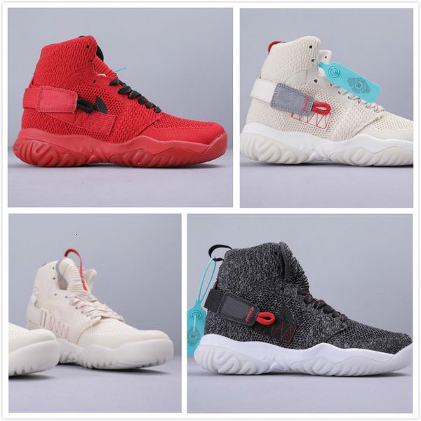 

2019 mens proto-peact basketball shoes men red black white high-sneakers male sport chaussures man s outdoor boots trainers