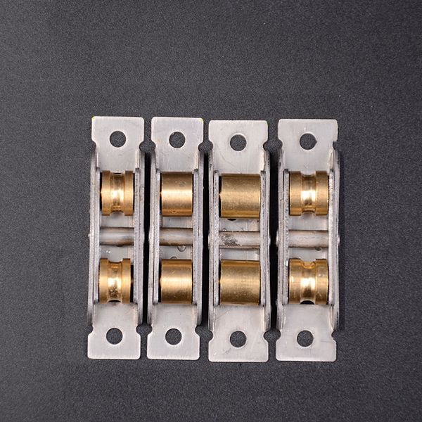 

4 pcs old style window roller plastic steel window wheel glass sliding door caster furniture part household hardwre pulley house building