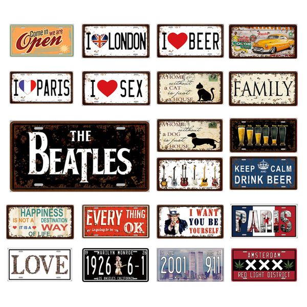 Matriculas De Coches Decorativas - Decorar Gallery