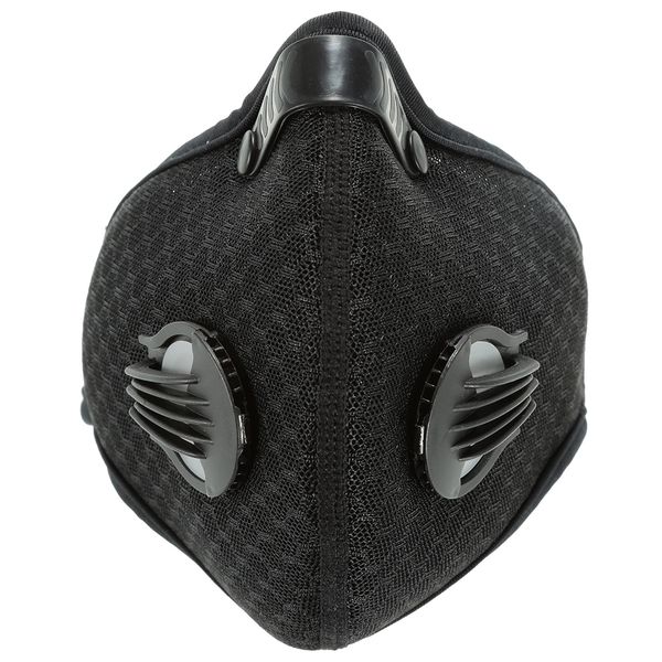 

outdoor cycling anti-dust half protective face mask mountain bicycle sport road cycling masks face cover with filter, Black