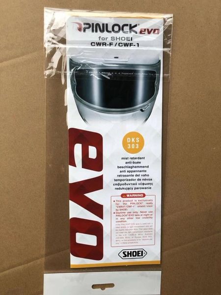 

clear pinlock insert for shoei x-spirit 3 x-fourteen cwr-f cwf-1 - dks303