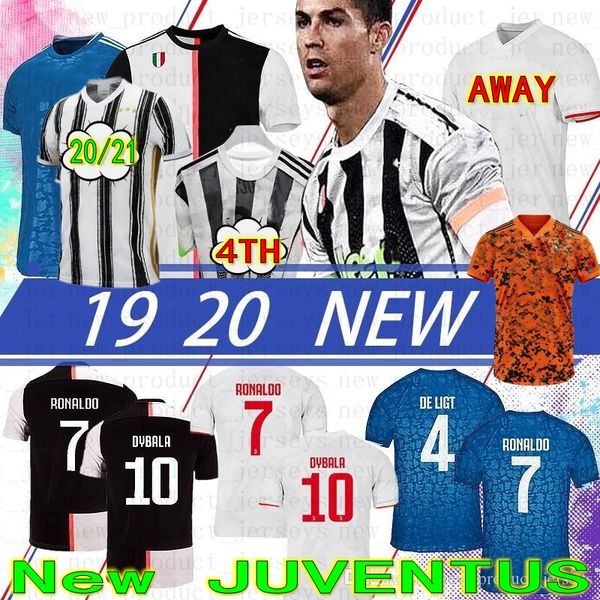 

thai 20/21 juventus soccer jersey 7 ronaldo mens kids dybala de ligt rabiot d.costa bernardeschi buffon football shirt maillot de foot, Black;yellow