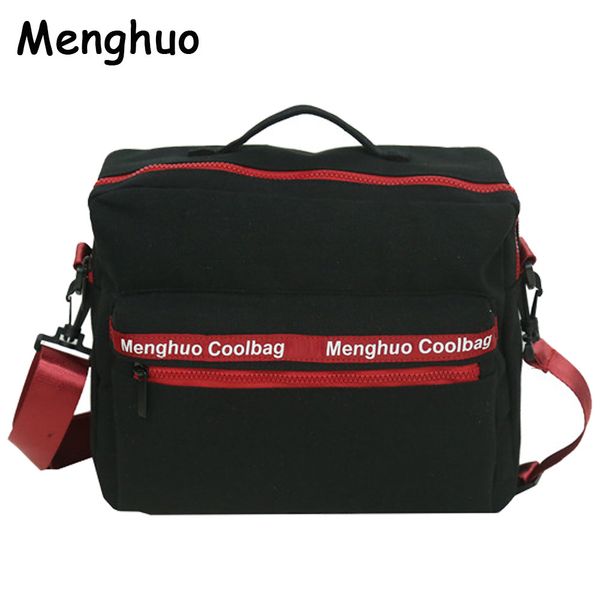 

menghuo canvas сумка tote женщина сумки посыльных женщины многофункционального путешествий плечо crossbody сумка письмо посланник bolsos