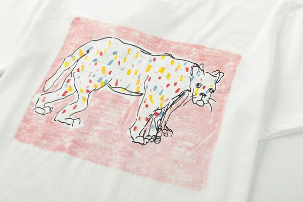 

2020 summer new leisure style men and women g219 digital print t-shirt -2xl 100062, White