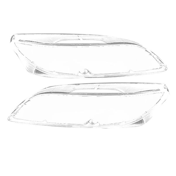 

car headlight lens glass lampshade headlight cover protection case for 6 2003-2008