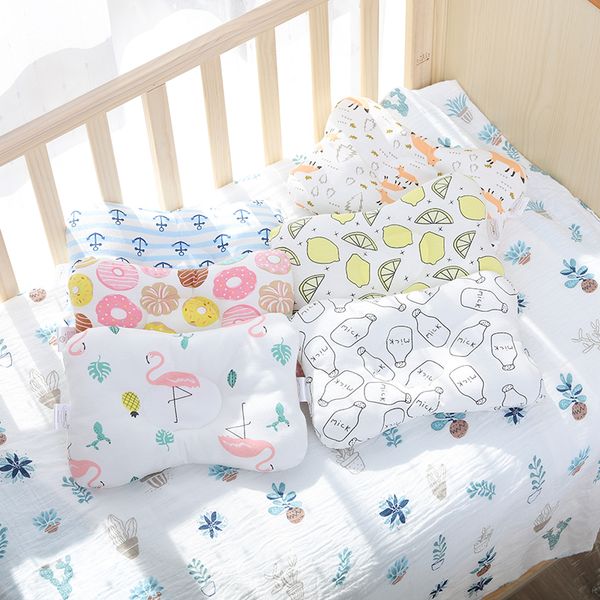 

simfamily] baby infant sleep pillow cushion prevent flat head toddler baby positioner support pillow newborn baby bedding decor