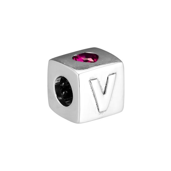 

2019 direct selling real 925 sterling silver jewelry love dice charm beads fits european bracelets necklace for women making, Bronze;silver