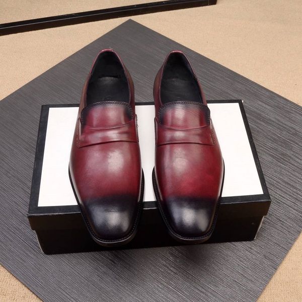 

2019 new designer pumps bridegroom wedding shoes latest men shoes luxury shoes burgundy/black with designer red bottom dress ing