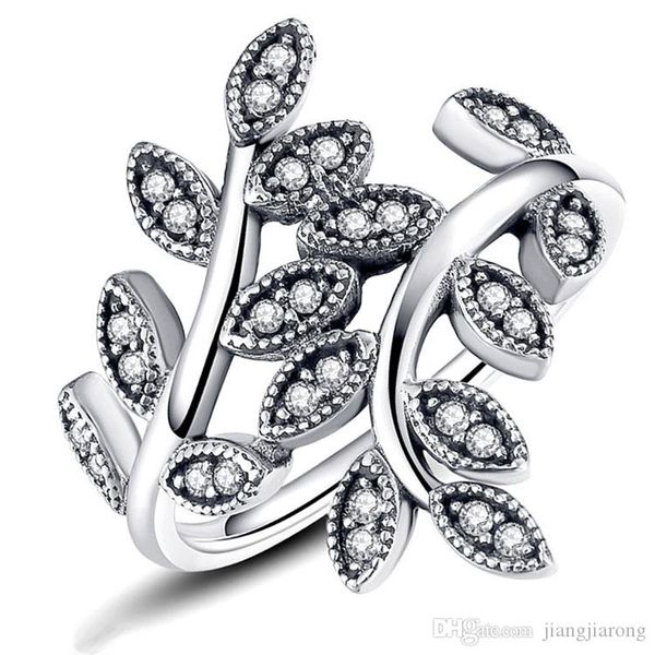 

pr23 tree of life women size 6-9 big brand 925s silver ring diamond sell single lover christmas gift pandor ring