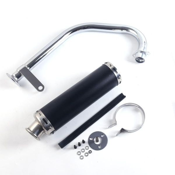 

cg125 cg150 cg200 motorcycle exhaust muffler full system with db-killer cg 125 150 200 with contact pipe