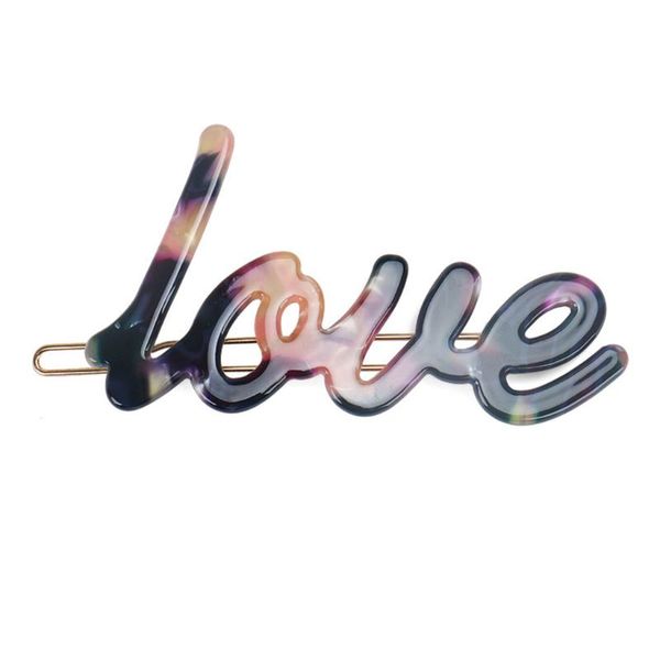 

простой личности английский любовные письма леди шпилька мода уксусная кислота слово клипы милые девушки челка клип аксессуары для волос hea, Golden;white