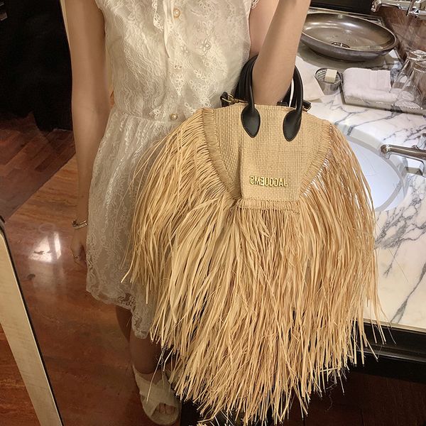

new women weaving designer handbags shoulder bags ladies handbags fashion brand straw women bags