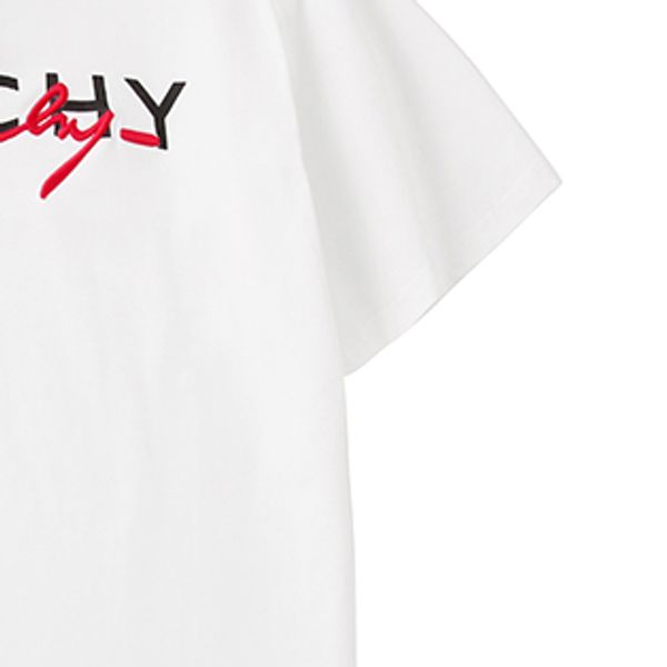

design men shirt spring new fashion luxury tees men women brand t-shirt letter embroidery men 19122136k, White