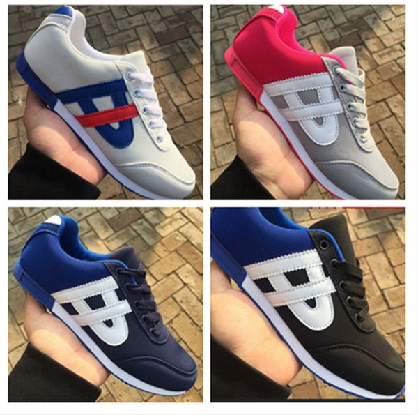 

quality brand sneakers men's and women's casual shoes gazelle lightweight walking shoes olympic canvas designer shoes 36-4, Black