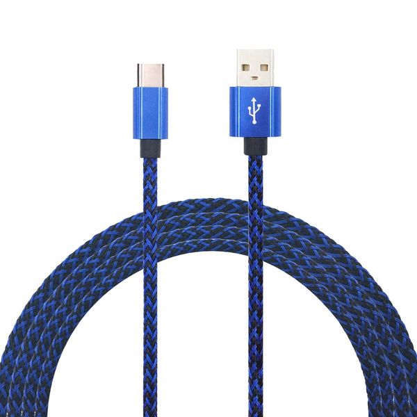 

2m nylon braid type-c usb cable 2.0a fast charge wire