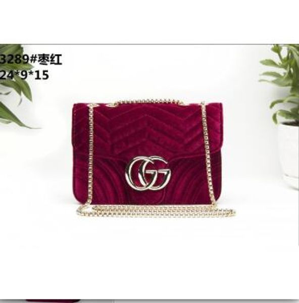 

m24 shiopping 18 new gift fashion black chain makeup bag famous 19 party bag marmont velvet shoulder bag womendesigner bags