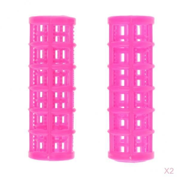 

24pcs plastic hair rollers curler set kit salon curling for hair+wig styling