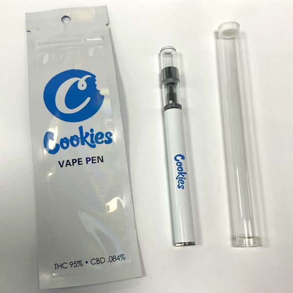 

Одноразовые Vape Pen Печенье Vape картриджи 280mAh батареи Starter Kit Керамические катушки Пусто Форсунки Испаритель Pen 0.5ml E Сигареты комплекты
