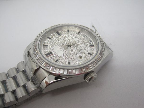 

new automatic watch dial watch stailess steel r55 wristwatches diamonds for for men man fashion srnla, Slivery;brown