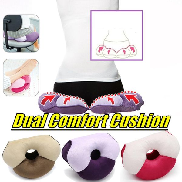

double seat upgraded version seat cushion dual comfort cushion lift hip up beautiful bulatex comfy sponge