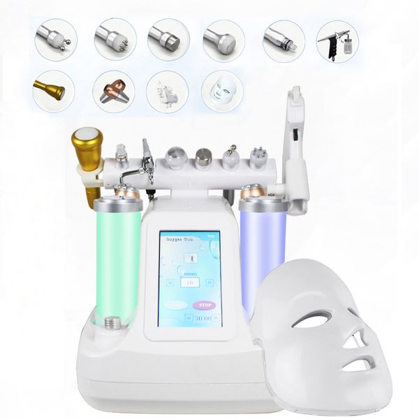 

11 in 1 hydro microdermabrasion facial skin peeling machine ultrasonic skin rejuvention bio rf face lift deep cleaning