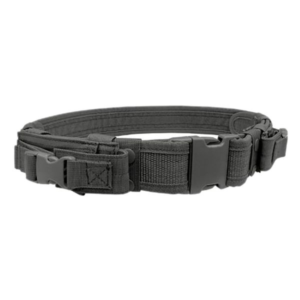 

outdoor tb tactical duty belt combat swat m9 1911 2 pistol magazine pouch for outdoor fitness equipment