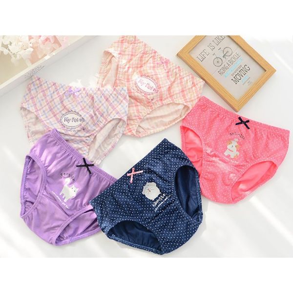 

baby panties cotton kids underpants baby girl print briefs panties for girls children's underpants random colors 5pcs/set, Camo