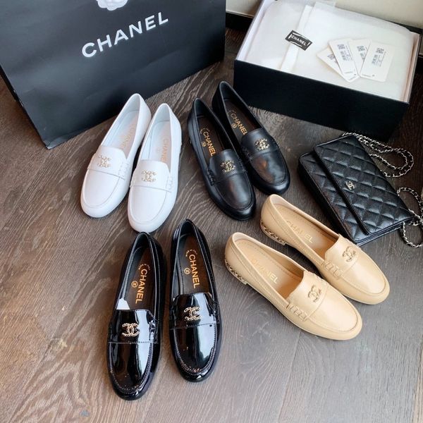 

new women's dress shoes made in guangzhou aaa + designer brand leather comfortable flat driving outdoor women casual shoes, Red;white