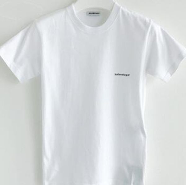 

Men t hirt imple letter printed xxl 13 balenciaga aint t hirt pari hort leeve men women lauren tag treet tyle top tee hirt, White;black